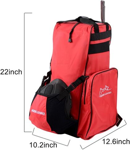 UNISTRENGH المهنية حقيبة الفروسية كبيرة أحذية ركوب الخيل حقيبة أحذية طويلة حقيبة الإنجليزية التمهيد تحمل جميع الحقائب in Kuwait