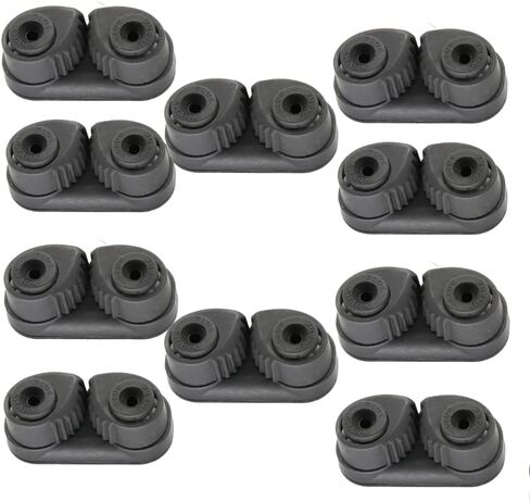 BLUESHARK Nylon Sailing Cam Cleat 130 for Line Sizes 1/8" in to 3/8" in (3-10mm) | 200 lb Safe Working Load 500 lb Breaking Load | Premium Quality in Saudi Arabia