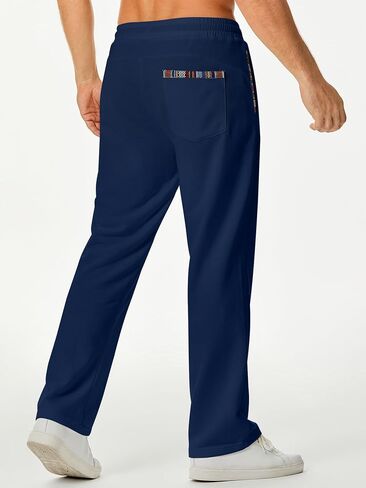 JMIERR Men's Casual Joggers Pants Elastic Waist Straight Leg Yoga Pants Lightweight Lounge Pants with Pockets in Saudi Arabia