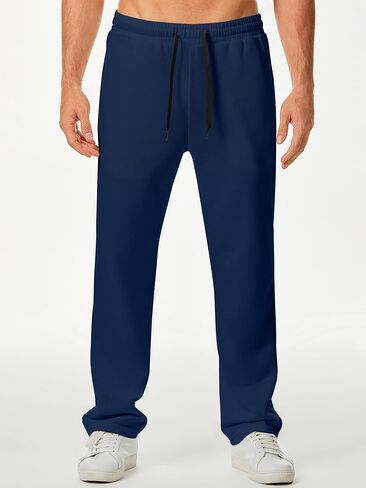 JMIERR Men's Casual Joggers Pants Elastic Waist Straight Leg Yoga Pants Lightweight Lounge Pants with Pockets in Saudi Arabia