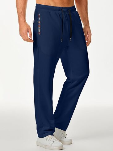 JMIERR Men's Casual Joggers Pants Elastic Waist Straight Leg Yoga Pants Lightweight Lounge Pants with Pockets in Saudi Arabia