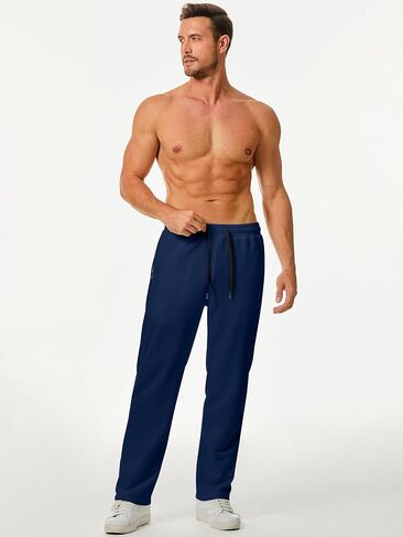 JMIERR Men's Casual Joggers Pants Elastic Waist Straight Leg Yoga Pants Lightweight Lounge Pants with Pockets in Saudi Arabia