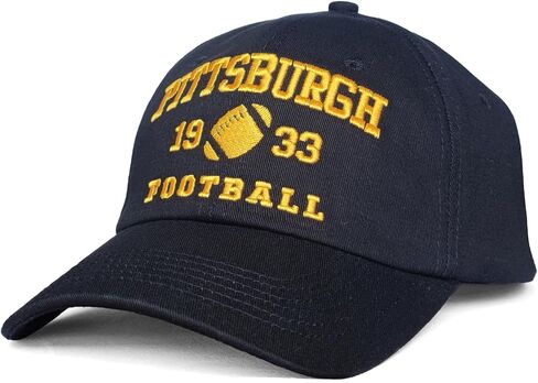 Football Fans Embroidered Hat for Men Women Sport Fans Classic US Cities Adjustable Baseball Cap in Saudi Arabia