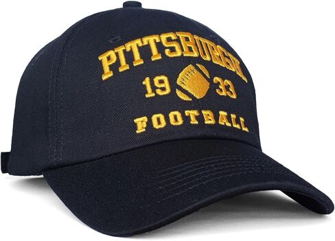 Football Fans Embroidered Hat for Men Women Sport Fans Classic US Cities Adjustable Baseball Cap in Saudi Arabia