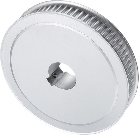 uxcell 5M-70T-1B Timing Belt Pulley 1" Bore, 70 Teeth Aluminum Alloy Synchronous Wheel with Keyway, Pitch 5mm Tooth for 15mm Width Belt in Saudi Arabia