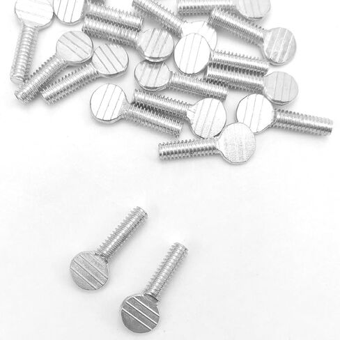 MORICHI 20pcs Thumb Screws, Zinc Plated Steel, Spade Head (1/4-20 x 3/4-Inch) in Saudi Arabia