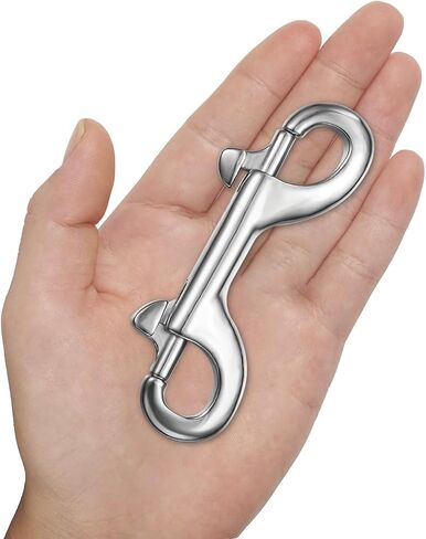 Heavy Duty Double Ended Bolt Snap Hooks 4 Inch, 316 Stainless Steel, Bolt Snaps of Metal (4 PCS) in Saudi Arabia
