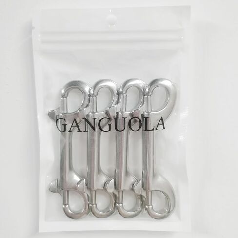 Heavy Duty Double Ended Bolt Snap Hooks 4 Inch, 316 Stainless Steel, Bolt Snaps of Metal (4 PCS) in Saudi Arabia