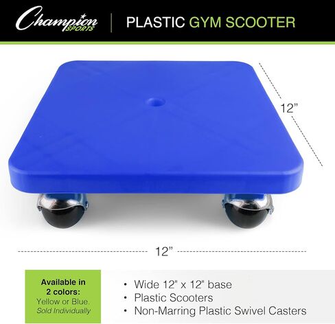 Champion Sports 12-Inch Plastic Scooter Board in Saudi Arabia