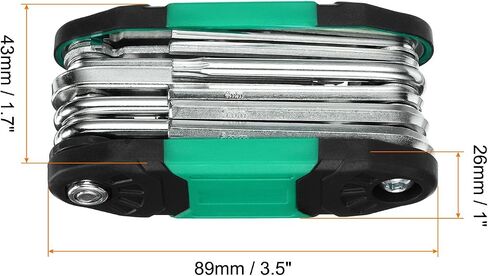 HARFINGTON Bike Repair Multitool, 16 in 1 Multi-Function Portable Bicycle Mechanic Repair Set Cycling Maintenance Tool Kit for Bicycle Mountain Bike and Road Bike, Black in Kuwait