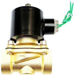 3/4 inch 24V AC Brass Electric Solenoid Valve NPT Gas Water Air Normally Closed