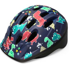OutdoorMaster Kids Bike Helmet - from Toddler to Youth Sizes - Adjustable Safety Unicorn Helmet for Children (Age 3-15), 14 Vents for Multi-Sport