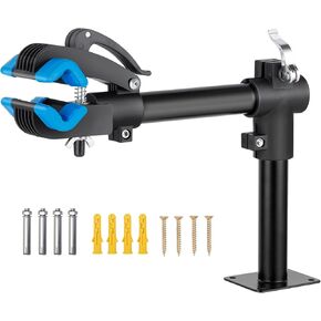 Urban Deco Bike Repair Stand Bench Mount Bike Stand Wall Mounted Bike Work Stand Bicycle Maintenance Rack Bike Clamp for Road Mountain Bike，MTB Bikes，Road Bike