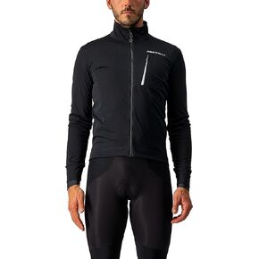 Castelli Men's Go Jacket, Windproof, Water-Resistant Breathable Protective Shell for Road and Gravel Biking I Cycling