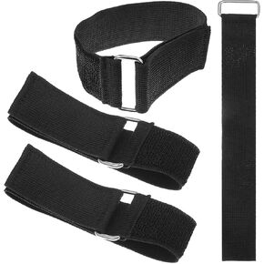 Mipcase 4pcs Elliptical Exercise Machine Pedal Straps, Universal Foot Pedal Exercise Machine Pedals Straps for Home Fitness Leg Exerciser