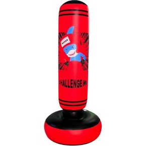 Punching Bag for Kids Boxing Dummy Inflatable Cool Fun Toys for Boys Sports Gifts Outdoor Activities Yard Games