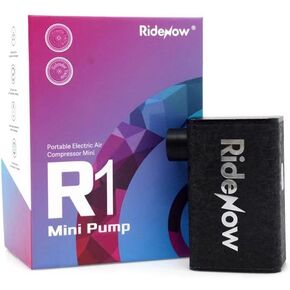 Ridenow Mini Pump Electric Bicycle Air Pump Bike Pump with LED Screen Auto Stop