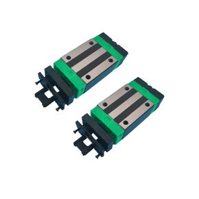 HGH20CA Carriage Slider Block, 2pcs HGH20CA Square Bearing Slider Block with 2 Sets HV20 Self-Lubricating Dust-Proof Oil Box Dustproof Accessories for 3D Printer, CNC Machine and DIY Project