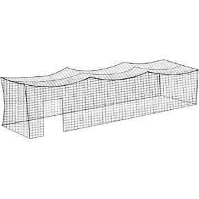 Aoneky Polyester Baseball Batting Cage Netting - NET ONLY - Not Include Poles and Frame Kits - Pro Garage Softball Batting Cage Net