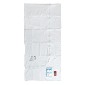 Medline Adult Post-Mortem Kit with Metal Zipper and ID Tags, 200 lb. Limit, 36" x 90", Essential Funeral Supplies