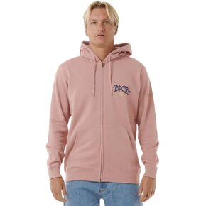 Rip Curl Men's Shred Till Dead Zip-up Hooded Fleece Sweatshirt