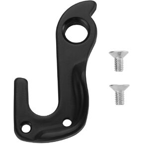 Mechanical Derailer Hook Bicycle Tail Hook Metal Rear Derailer Hook Screw Model 10148 D593 GH-165 Compatible with Cube Bicycle Accessories, Black