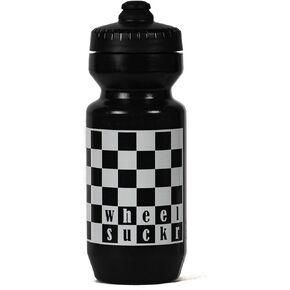 Purist 22 oz Cycling Water Bottle by Specialized Bikes Checkerboard Ska Screen Print | MoFlo 2.0 Cap | Made in USA, Black