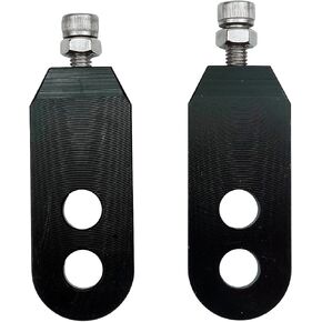 Bike and Bicycle Fixing Single Speed Alloy Chain Tensioner Adjuster Compatible with BMX Bike 3/8"(10mm) axles