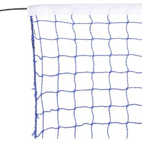 PATIKIL 20 x 2.5 Ft Badminton Net, 2Pcs Portable Badminton Court Netting Sports Replacement for Outdoor Indoor Beach Backyard Game, Navy Blue