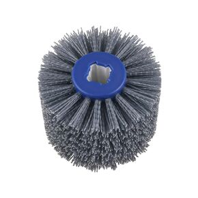 CNCYEAH Burnishing Wheel 115x100x19mm Abrasive Flap Wire Drawing Polishing Black Steel Wire for The Surface Treatment of Metal Products