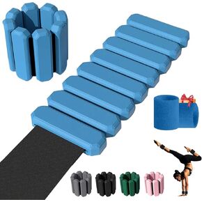 Pilates Wrist And Ankle Weights For Women At Home, Adjustable Arm & Leg Ankle Weights For Men, 1 lb Weights Set Of 2 For Walking Workout Dance Yoga Running