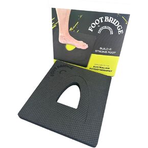 Foot Bridge -foot and ankle strength, stability, and balance.