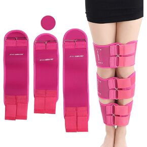 Leg Correction Belts 3pcs, O/X Type Legs Straightener Straps Posture Corrector Band Professional Legs Straightening Belt for Kids and Adult(XXL)