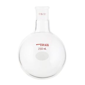 100ml Single Neck Round Bottom Boiling Flasks Borosilicate Glass with 19/22 Standard Taper Outer Joint