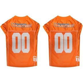 NCAA College Tennessee Volunteers Mesh Jersey for Dogs & Cats, X-Large. Licensed Big Dog Jersey with Your Favorite Football/Basketball College Team