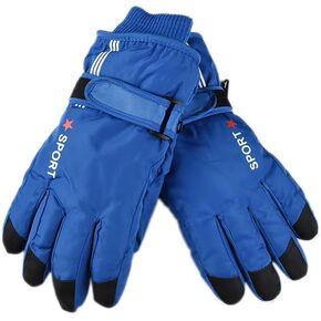 Winter-Ski-Gloves for Kids - Waterproof Warm Snow Gloves Cold-Weather Non-Slip for Skiing-Snowboarding Outdoor Sports