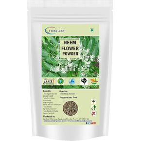 Azadirachta Indica Neem Flower Powder Veppam Poo 200 GM | Neem Flower(Veppam) Powder | Pure & Herbal (Neem) Pushpam Poo | Premium & Organic Indian Lilac Flower Poo