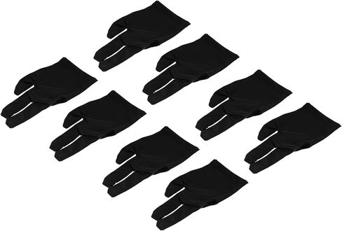 Pool Gloves - Pool Gloves Billiards Left Right Hand, Anti Wrinkle, Apply to Shooter Carom Pool Snooker Cue Sports in Kuwait