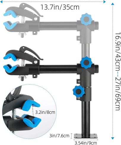 حامل إصلاح الدراجة من Urban Deco، حامل مثبت على الحائط، حامل عمل الدراجة، حامل صيانة الدراجة، مشبك الدراجة للطرق الجبلية، دراجات MTB، دراجة الطريق in Kuwait