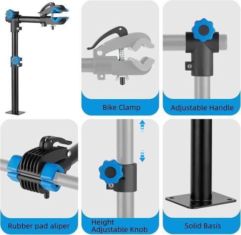 حامل إصلاح الدراجة من Urban Deco، حامل مثبت على الحائط، حامل عمل الدراجة، حامل صيانة الدراجة، مشبك الدراجة للطرق الجبلية، دراجات MTB، دراجة الطريق in Kuwait