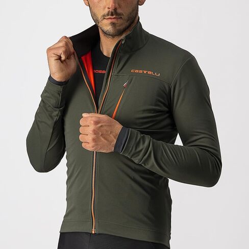 Castelli Men's Go Jacket, Windproof, Water-Resistant Breathable Protective Shell for Road and Gravel Biking I Cycling in Saudi Arabia