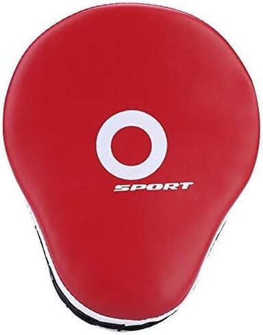 Boxing Punch Focus Mitts, Thickened MMA Boxing Karate Kick Punching Training Target PU Sponge Pad(Red) in Saudi Arabia