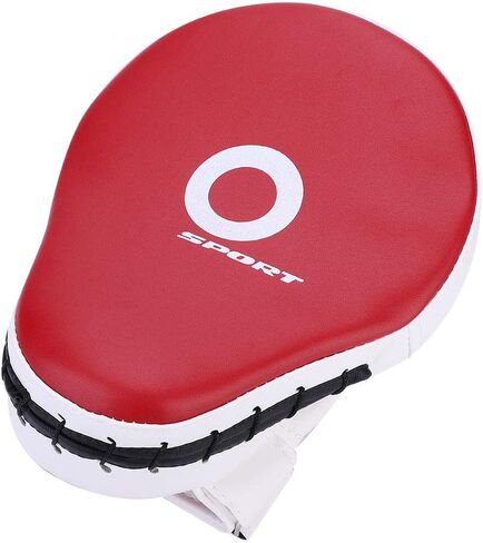 Boxing Punch Focus Mitts, Thickened MMA Boxing Karate Kick Punching Training Target PU Sponge Pad(Red) in Saudi Arabia