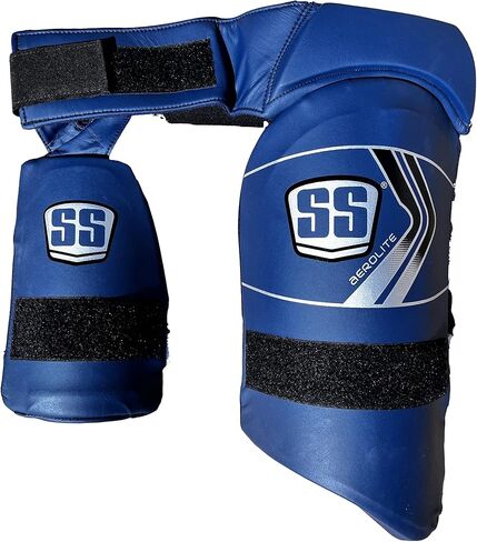 SS Cricket Aerolite Pro Thigh Guard (2 in 1), Match Arm Guard, Abdominal Guard - Men's Size in Kuwait