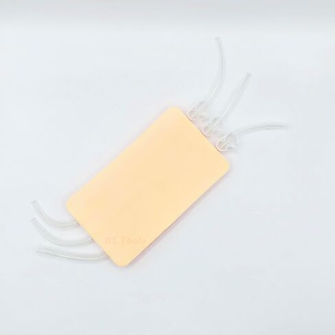 IV Insertion Injection Training Pad with Simulated Dermatoglyph and Raised Veins - Real Skin Texture Model 3 Layers Suture Pad Ideal for Medical Students, Nurses & Educational Use in Saudi Arabia