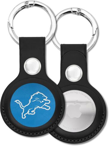 NFL Detroit Lions Keychain Apple AIR TAG Holder 2-Pack for Dogs & Cats, Case for Apple Airtag Tracker, GPS Dog Tracking Device Pendant Holder in Saudi Arabia