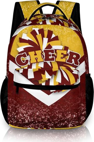 Cheer Backpack for Cheerleaders, Cheerleader Backpack for Women, Cheerleading Gifts for Teams (Blue&Red) in Saudi Arabia