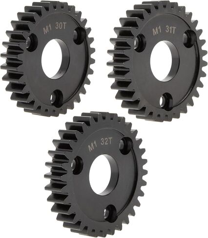 DKKY M1 Spur Gear Kit لـ Traxxax Arrma Losi HPI HOBAO متوفر من 30T إلى 52T (45+46+47T) in Saudi Arabia