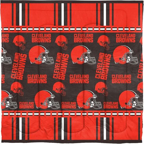 Northwest NFL Cleveland Browns Unisex-Adult Bed in a Bag Set, Queen, Rotary in Saudi Arabia