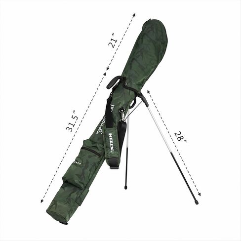 HELIX Golf Stand Bag, Lightweight Easy Carry Golf Sunday Travel Bag with Shoulder, Practice Ranger Sunday Golf Bag for Women Men in Kuwait